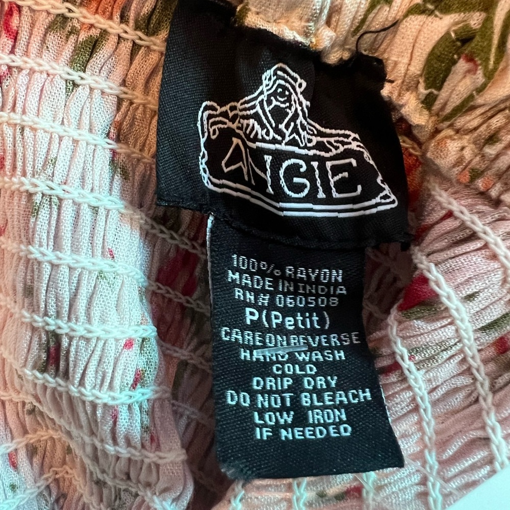 Angie Floral Ruffle Mini Dress - Picture 4 of 4